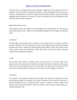 Business Cycle - www.it-workss.com