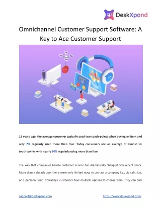 omnichannel customer support software