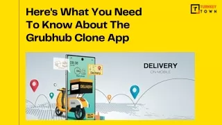 Here's What You Need To Know About The Grubhub Clone App