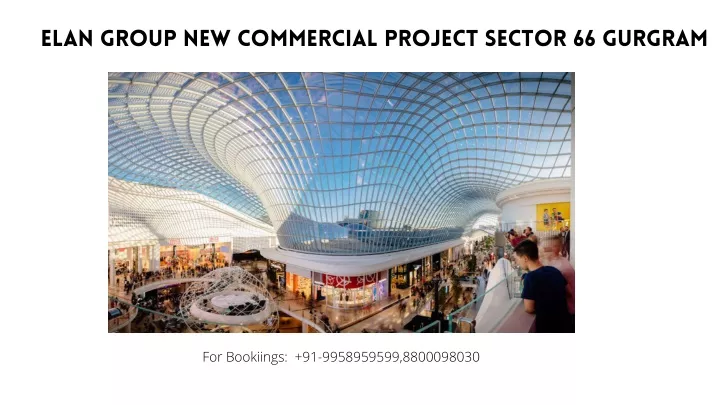 elan group new commercial project sector