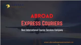 Best International Courier Service - Abroad Express