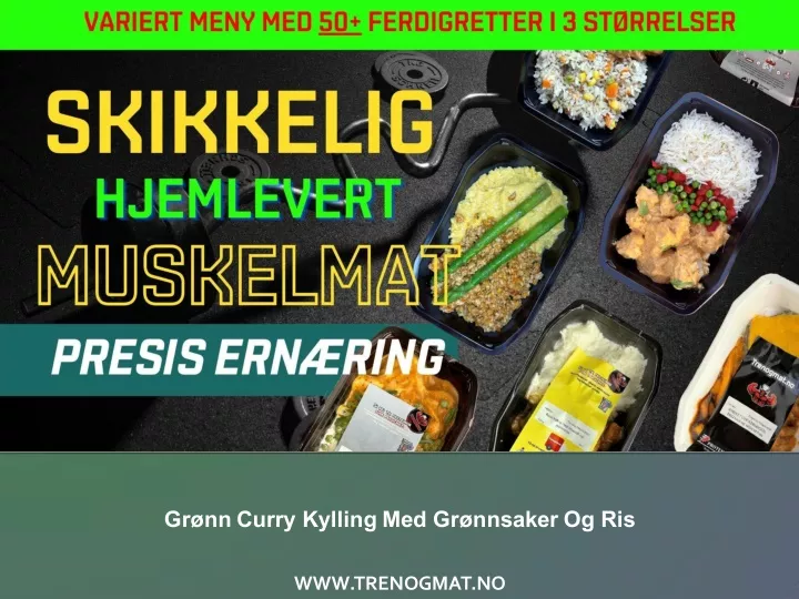 gr nn curry kylling med gr nnsaker og ris