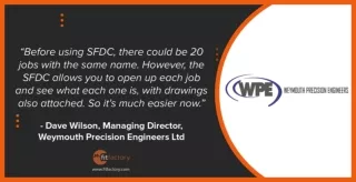 weymouth precision engineers SFDC