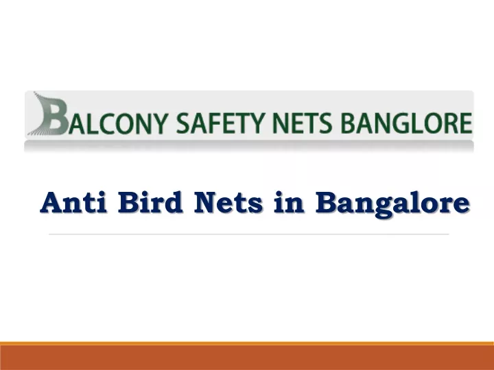 anti bird nets in bangalore