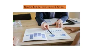 Need To Register In Investment Advisor