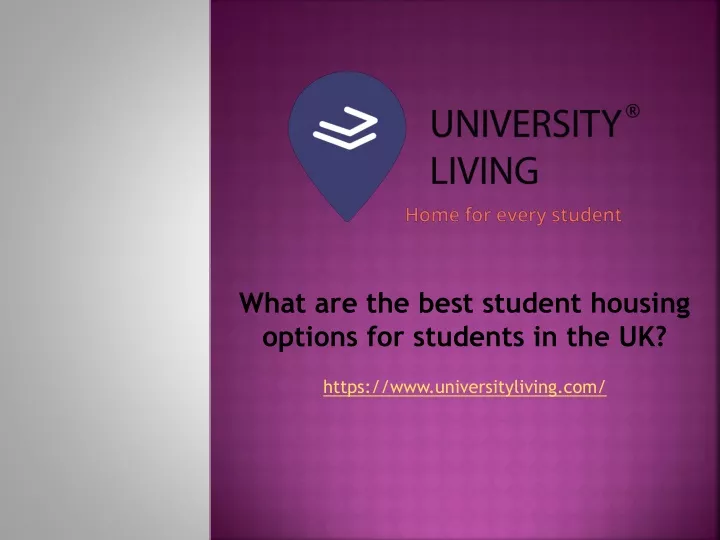 what are the best student housing options