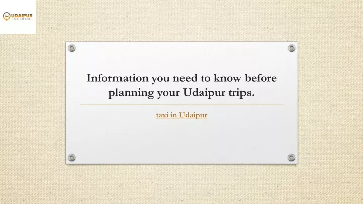information you need to know before planning your udaipur trips