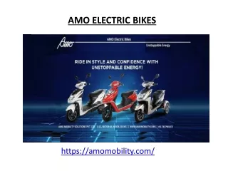 ELECTRIC BIKES IN INDIA