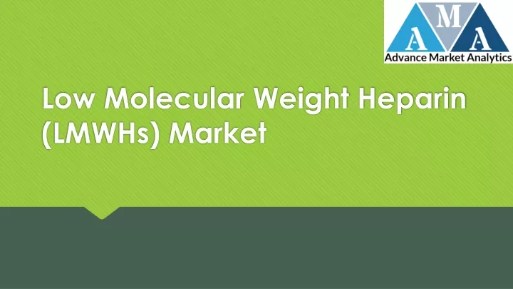 low molecular weight heparin lmwhs market