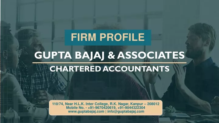 gupta bajaj associates chartered accountants