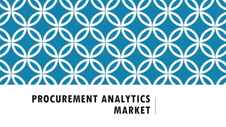 procurement analytics market