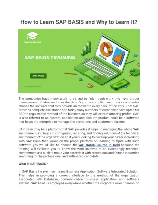 How to Learn SAP BASIS and Why to Learn It?
