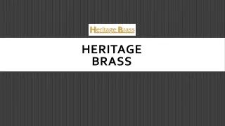 heritage brass