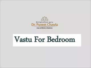 ppt for bedroom tips.