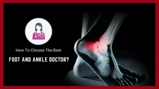 Best Foot Doctor for Your Family