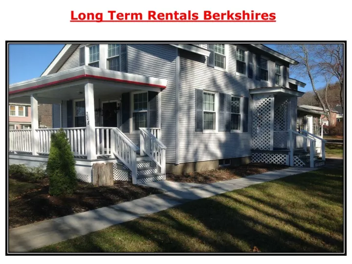 long term rentals berkshires