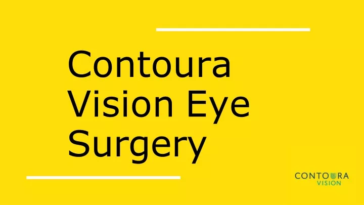 contoura vision eye surgery