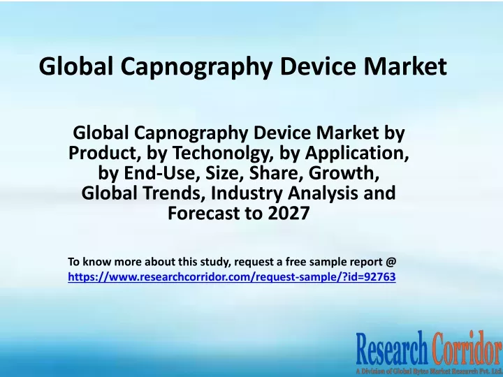 global capnography device market