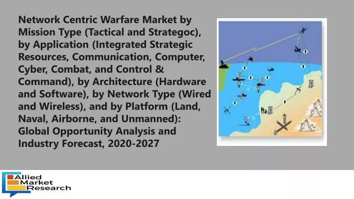 network centric warfare market by mission type