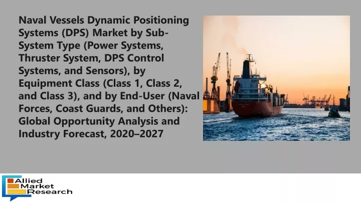 naval vessels dynamic positioning systems