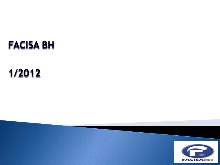 facisa bh 1 2012