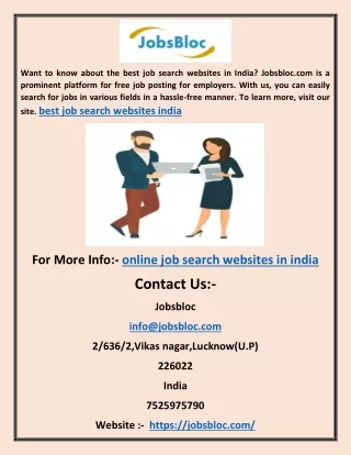 online job search websites in india aa