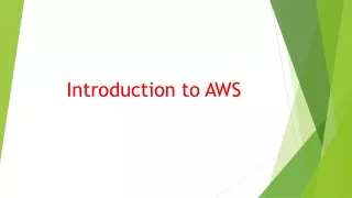 introduction to aws