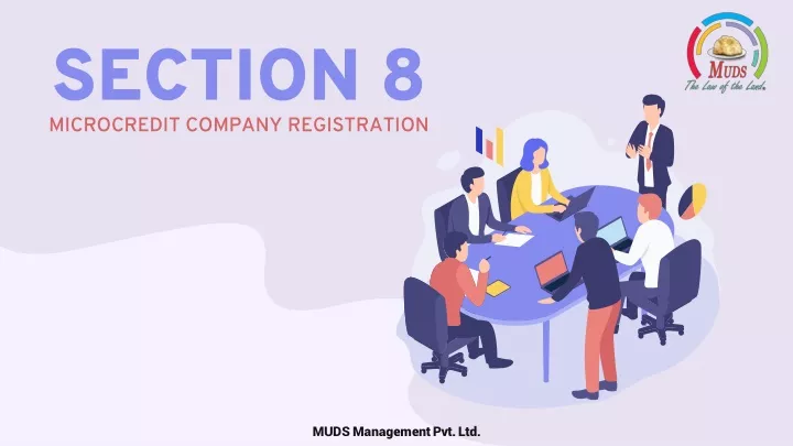 section 8 microcredit company registration