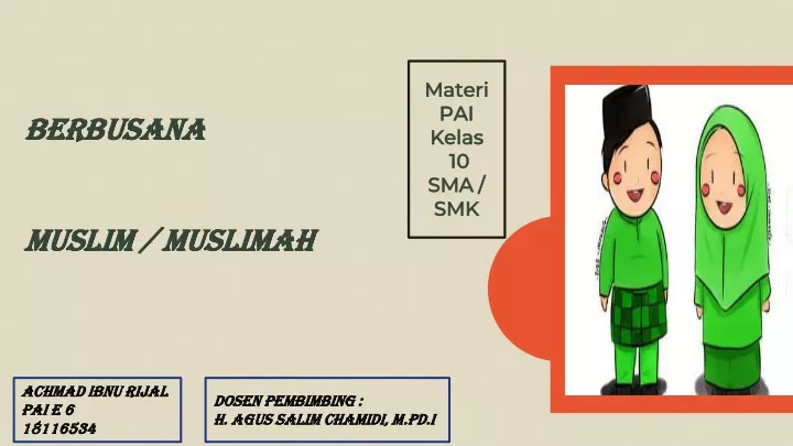 berbusana muslim muslimah