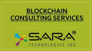 blockchain consulting services