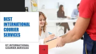 Best International Courier Services
