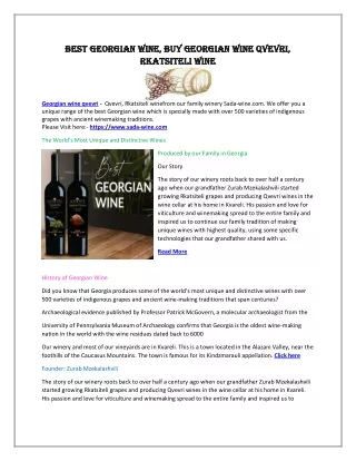 best georgian wine buy georgian wine qvevri best