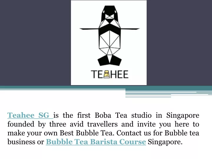 teahee sg is the first boba tea studio