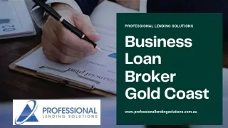 Business Finance Broker Gold Coast