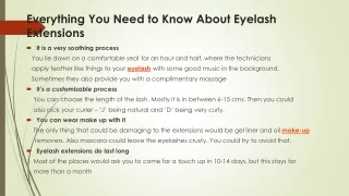 everything you need to know about eyelash extensions