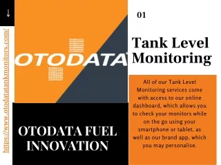 Tank Level Monitoring Services