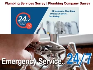Plumbing Services Surrey | Plumbing Company Surrey
