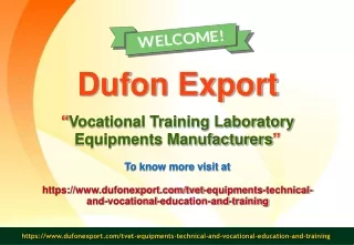 Vocational Training Laboratory Equipments Manufacturers