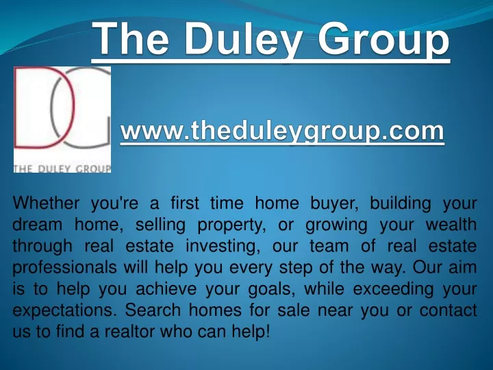 the duley group www theduleygroup com