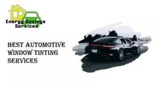 Where To Find The Best Automotive Window Tinting Services In Evansville?