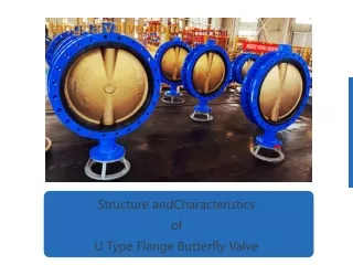 structure and characteristics of U type flange butterfly valve