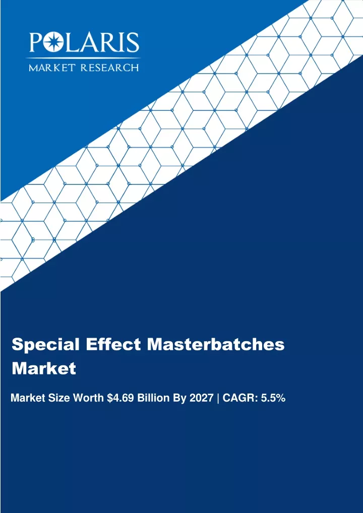 special effect masterbatches market