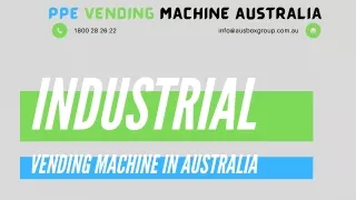 ppe vending machine australia