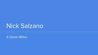 nick salzano