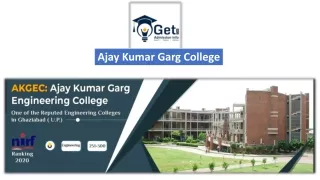 Ajay Kumar Garg College Engineering College Update