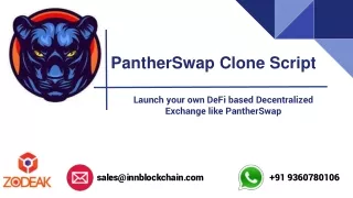 Pantherswap clone script