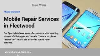 Mobile Repair Service in Fleetwood, UK