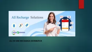 all in one recharge distributor