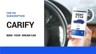 car on subscription