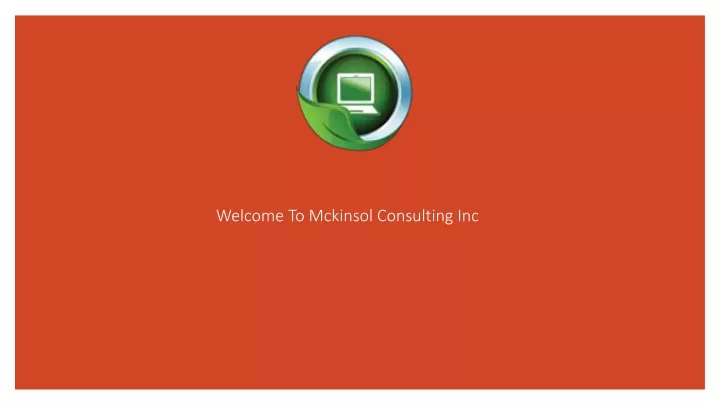 welcome to mckinsol consulting inc